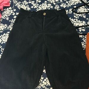 Wide leg Halara corduroys pants